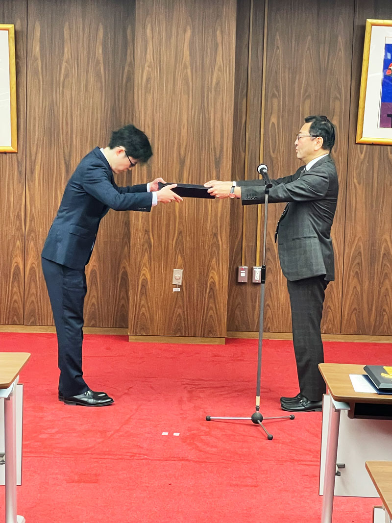 医学部学生奨学賞授与式